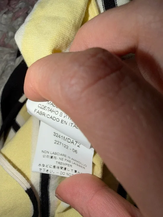 MSGM fringe t-shirt dress L - Picture 6 of 6